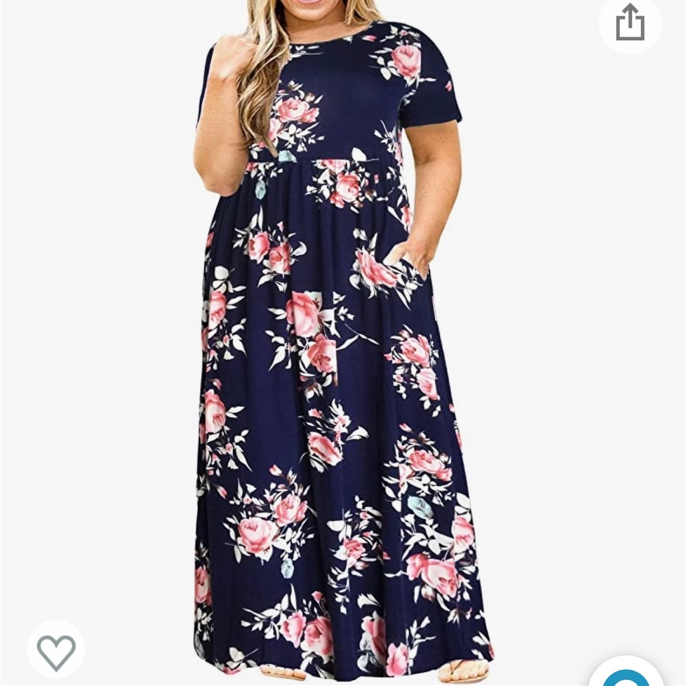 Womens Floral Dress
